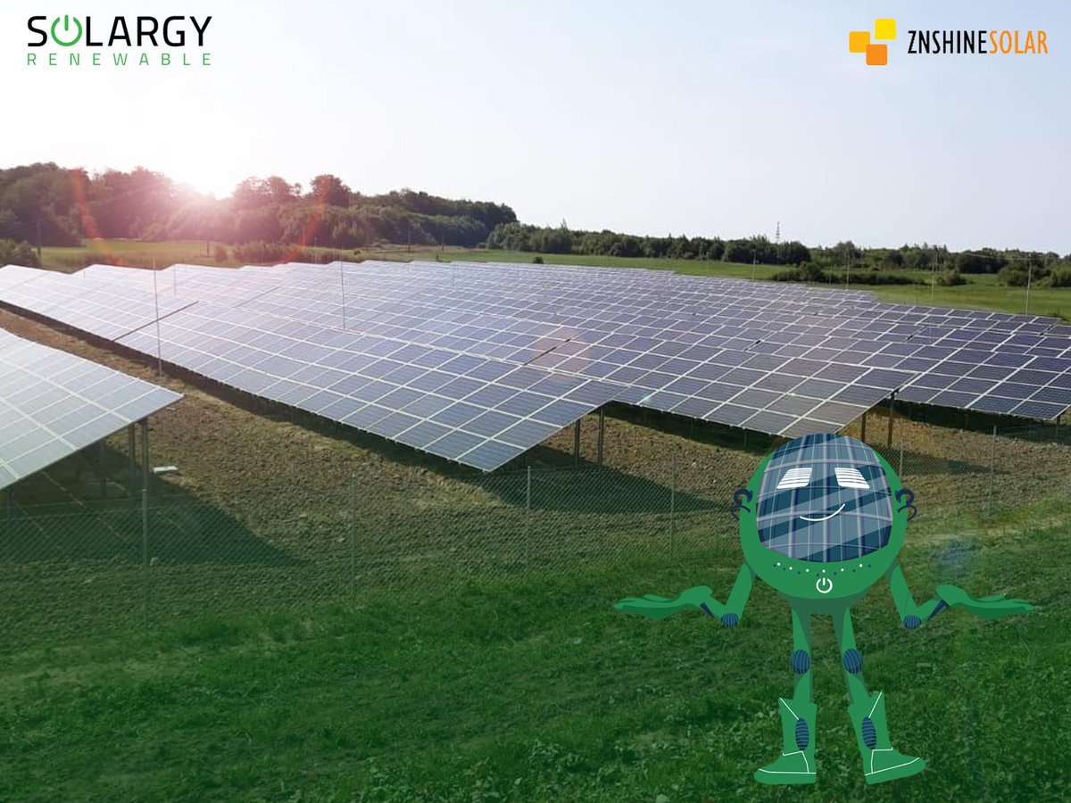 SolargyR's tweet photo. ZNSHINE provides 1 MW double-glass graphene pv panels to a project in Poland.🌞⚡️🇵🇱
توفر شركة Znshine ١ ميجا من الواح الطاقة الشمسية بزجاج الجرافين المزدوج لمشروع فى بولندا.🌞⚡️🇵🇱
#Znshine_Solar #Poland
#Solargy_renewable
#Solargy https://t.co/2HQhUShR4M