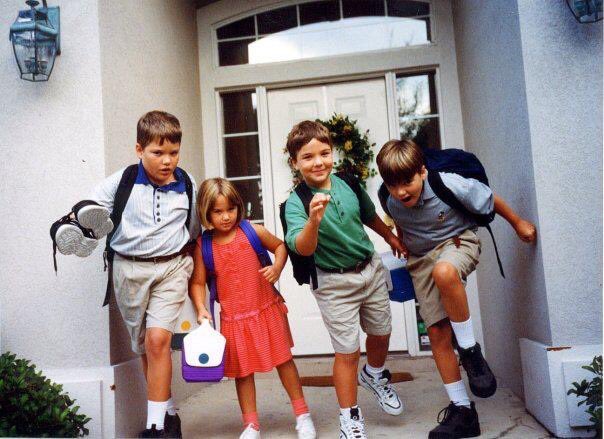 esjones's tweet photo. Back to school in the late 90s #beon9 https://t.co/gRAhP9tFul