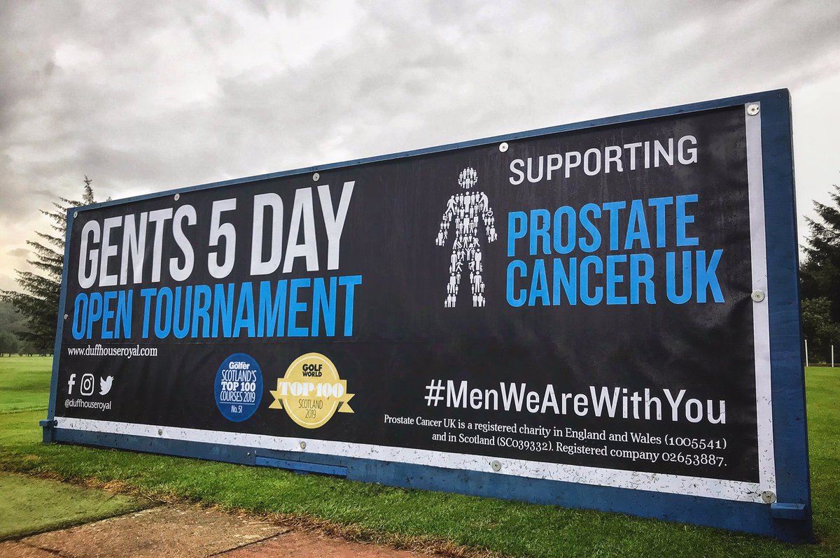 duffhouseroyal's tweet photo. 🏆 Gents 5 Day | Day 3 | Match play for the top 32 in each section underway. This week our chosen charity is @prostatecanceruk #menwearewithyou #top100course #duffhouseroyal https://t.co/T7xnVNXp4X