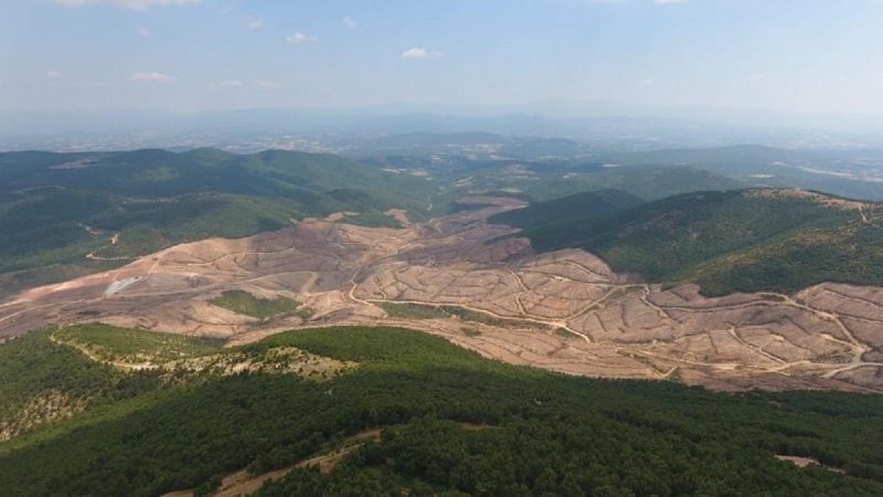 ahmetdmrtas's tweet photo. Şu manzarayı içine sindiren de ben insanım demesin bir zahmet!.
#KazDağlarıYokOlmasın 
#AlamosGoldCanada https://t.co/2unJTMisOt