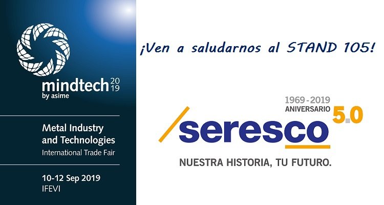 seresco's tweet photo. ... y aunque parece que queda mucho, en nada nos estamos saludando en el #Stand105 de @MindtechVigo, la feria internacional del sector industrial organizada por @asimegalicia en @Ifevi del 10 a 12 de septiembre 👋🏽👋🏽👋🏽 https://t.co/mZJHRWIoQO https://t.co/HYsOt3zx9K