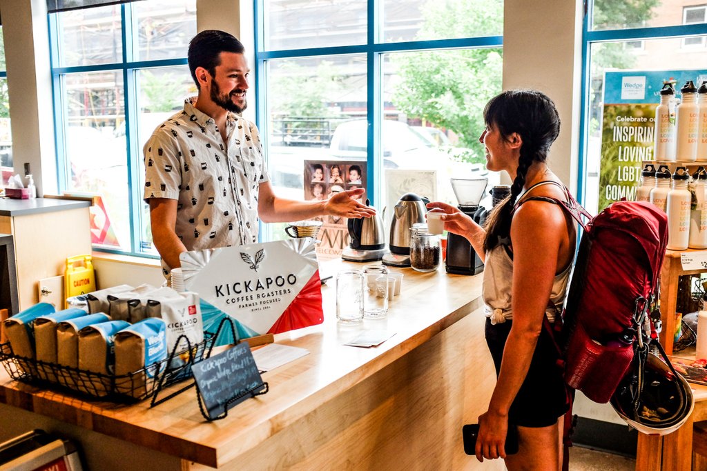 🚨coffee lovers job alert 🚨⁣
⁣
Milwaukee folk! We're looking for an outgoing and passionate Field Representative to join our team. Sound like you?⁣

To learn more &amp; apply, head to kickapoocoffee.com/jobs⁣
⁣