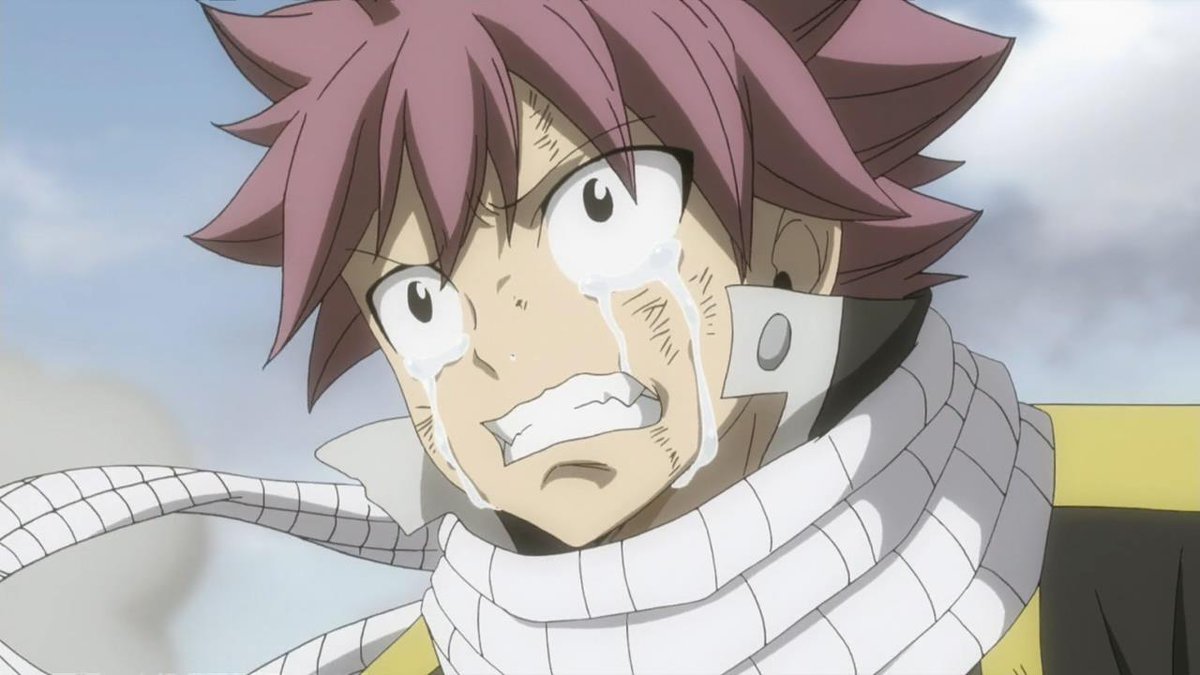 Realizing that the final ep of fairytail on september 29th😭