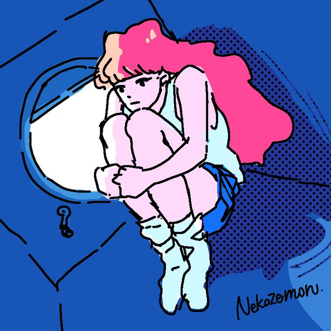 青い絵 