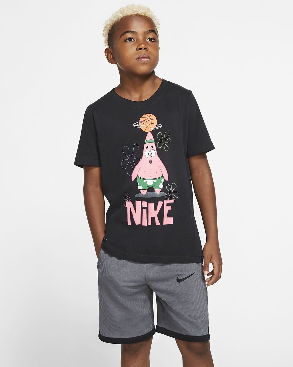 spongebob nike tee