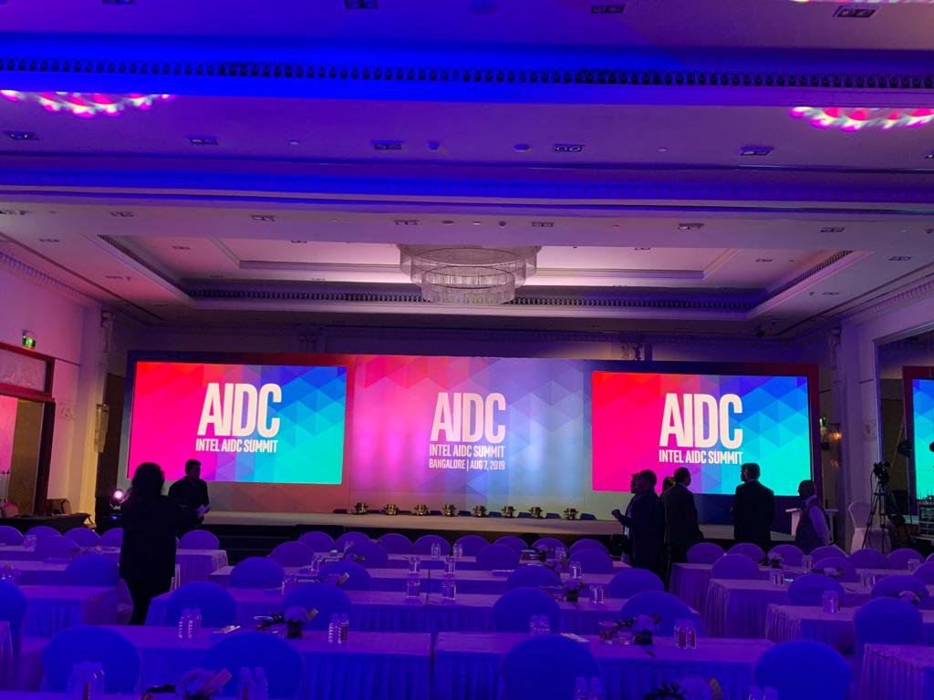 IntelIndia's tweet photo. And it's a wrap at #IntelAIDC2019! A day filled with learning and knowledge-sharing between partners & developers. We thank everyone who joined us & hope our showcase of Intel's #AI-powered capabilities help technologists develop innovative solutions for the future. #AIOnIntel https://t.co/JkcqrqQFkC