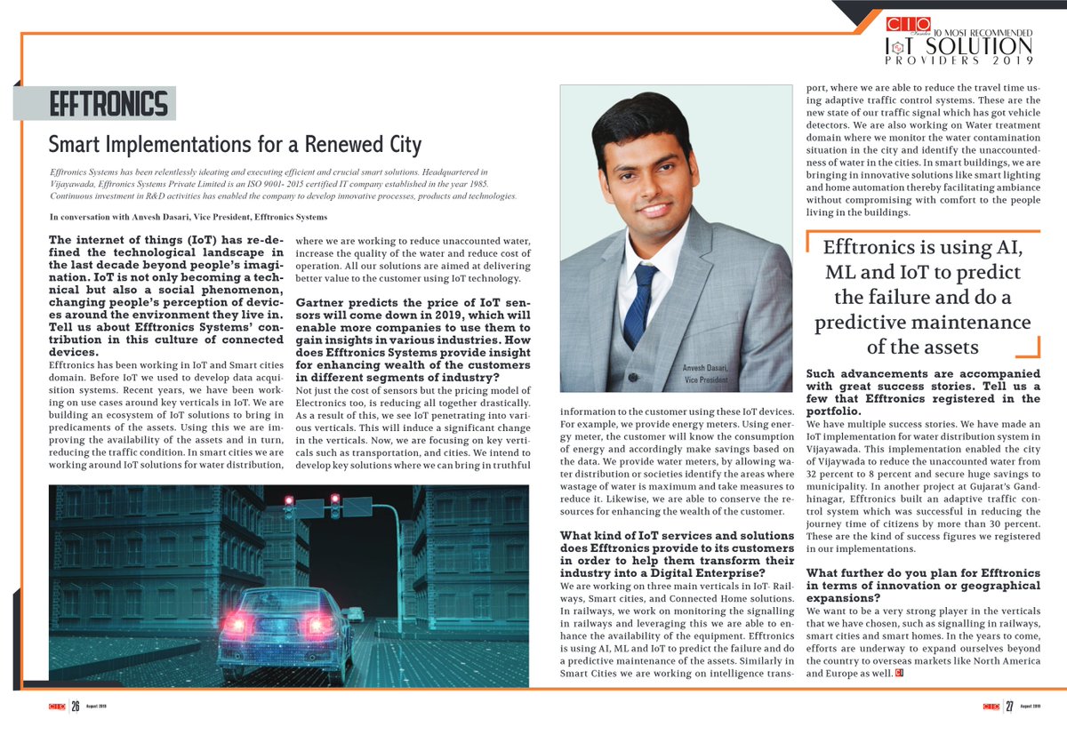 Efftronics_Ltd's tweet photo. Smart Implementations for a Renewed city- @Efftronics_Ltd 
Read more:https://t.co/QqEHcmMZoe

#smartcities #iotsolutions #iot #smartsolutions @cioinsiderindia https://t.co/zD0yUqHGrW