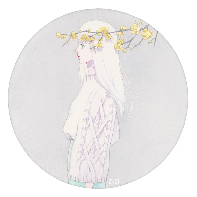 花の日?
個展の時の丸枠シリーズを。
#花の日 