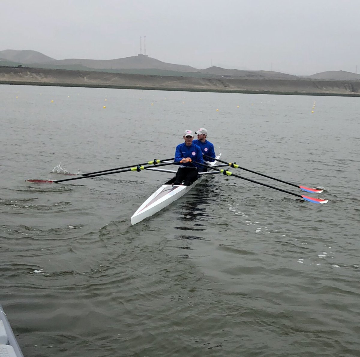 delawarecrew's tweet image. International Racing update:

PanAmerican Games: Jim McCullough ‘19 and Cooper Hurley ‘18 just miss a trip to the A-Final of the LM2x. They will race the B-Final on Friday.
Junior World Championships: Gil Dexter ‘23 will race the rep of the JM2x on Thursday.