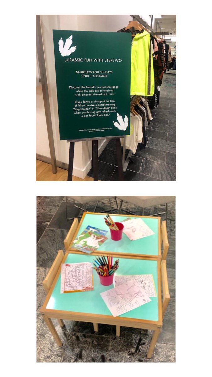 Have some Jurassic fun with Step2wo. Discover the brand’s new-season range while the kids are can enjoy dinosaur themed activities every Saturday and Sunday until the 1st September in our <a href="/HarveyNichols/">Harvey Nichols</a> Leeds concession. Check out leedsjurassictrail.co.uk for more info.