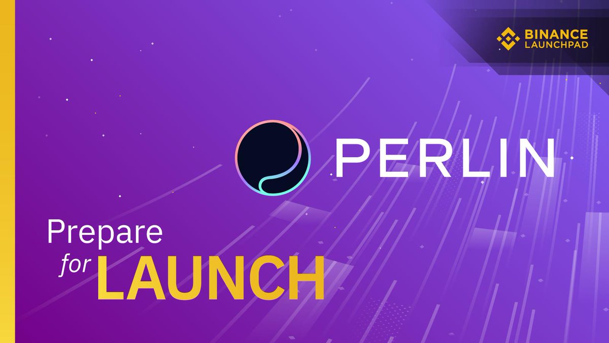 binance's tweet photo. Introducing the @PerlinNetwork  ( $PERL) Token Sale on #Binance Launchpad
https://t.co/PheKFxXyEP https://t.co/22mD4yENLw