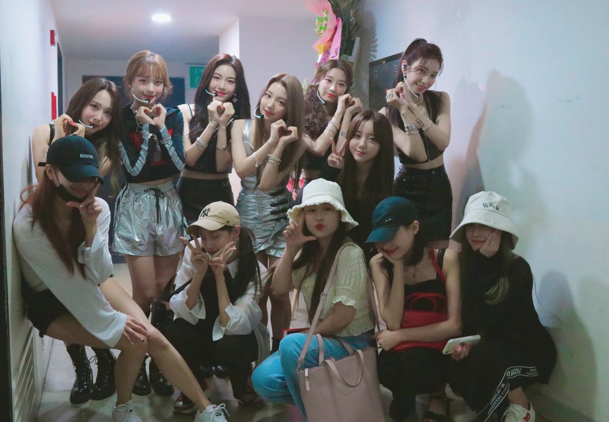 Rocket Punch with Lovelyz
