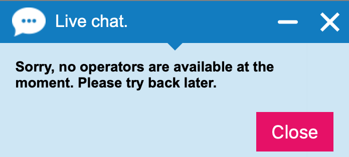 paulwi's tweet photo. @ThreeUKSupport I am a new customer within my 14 day cooling-off period experiencing reception issues and the link in my ‘Welcome’ email takes me to @ThreeUK chat which has been ‘unavailable’ for the last 14hrs. Website chat also ‘unavailable’ - a bit like the Three signal! https://t.co/jYmMYcRvUJ