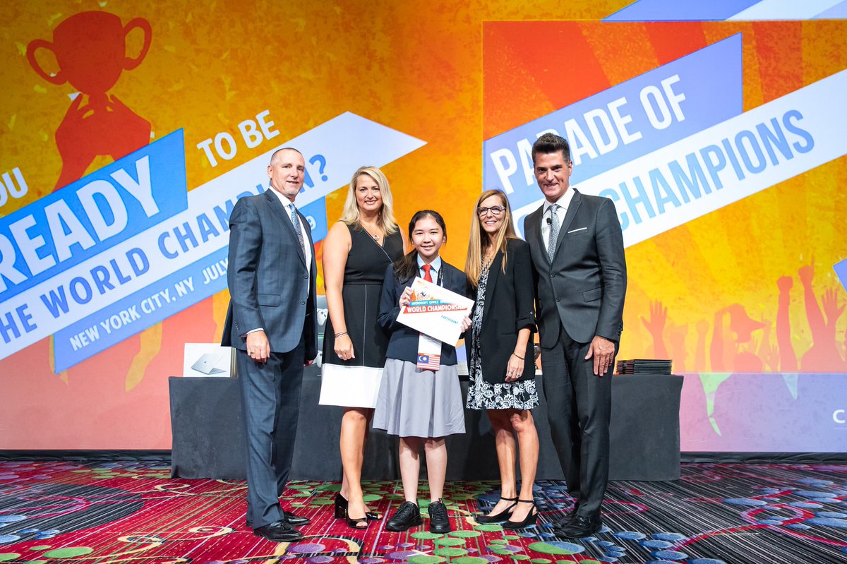 TenbySEP_SST's tweet photo. Le Ann(Form 2S):5th placing for MS Word;Ariana Amani(Form 2S):8th placing for MS PowerPoint,made themselves and Tenby into world top 10 again in this year's Microsoft Office Specialist World Championship (MOSWC) in New York, USA! Bravo!
#tenbysepsst #ISPschools #SSTGrowthMindset https://t.co/64Klr4wB3e