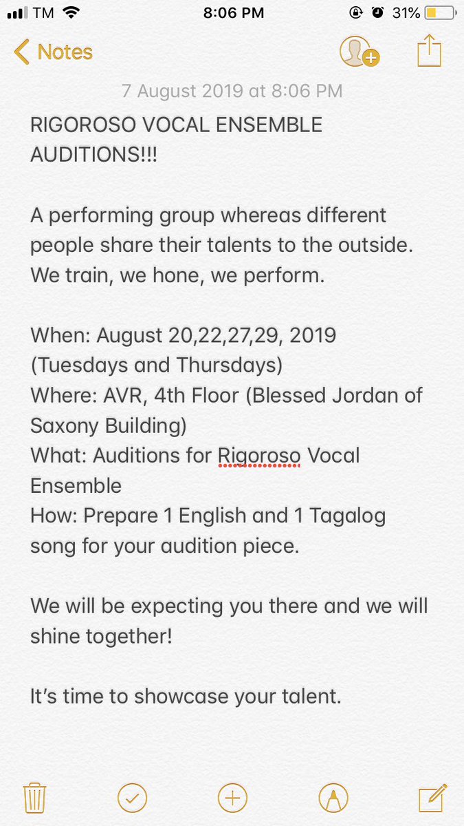 RigorosoVE's tweet photo. RIGOROSO VOCAL ENSEMBLE!!!!
We teain, we hone, we perform.
#USTAC #USTAngelicum https://t.co/qCEKnvF1If