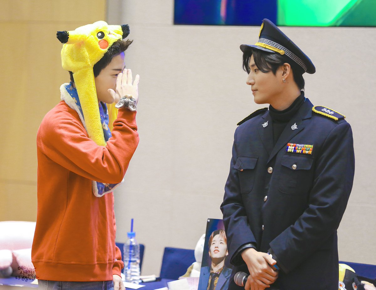 I never thought pikachu will salute an officer in this lifetime.
