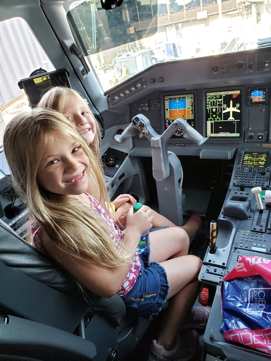 ElizabethHanni9's tweet photo. These lucky girls. ❤❤❤❤ UNITED AIRLINES/UGE. This crew took the time to make my girls feel extra special. Moved our seats so we could all be together and treated us with so much respect. Next stop daddies arms for these girls!! https://t.co/hpQ1StTnJ0