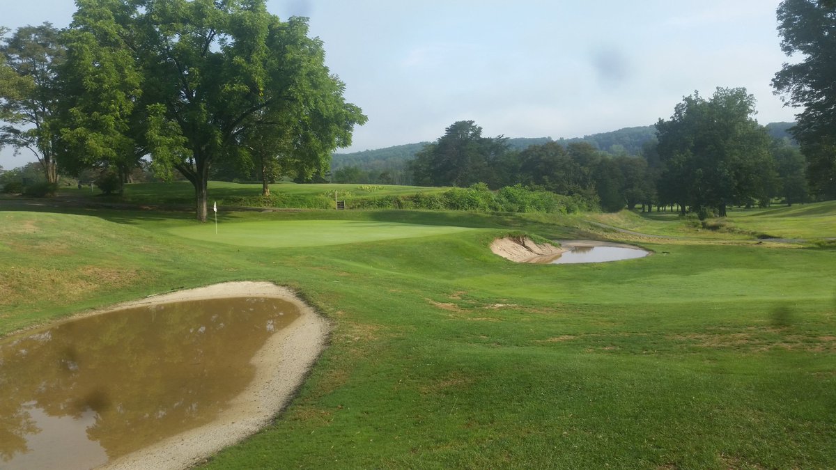 Just yesterday these were all repaird from the last 2+" gully washer...and then another 2" last night. 
Uncle
