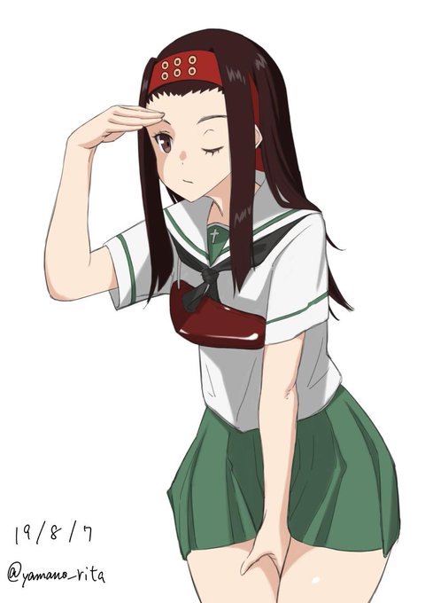 #ガルパン版深夜のお絵描き60分一本勝負
#ガルパン版深夜のお絵描き60分一本勝負_20190807 