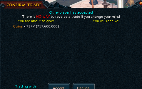 ZoonixSwaps's tweet photo. 138M OSRS -> 717.6M RS3 https://t.co/oiIjnabGiT