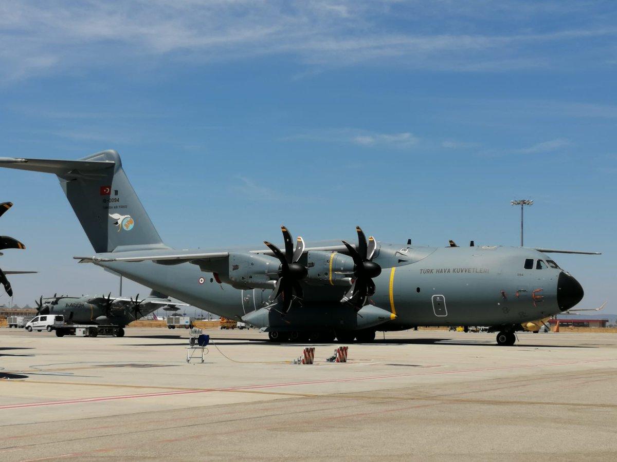 تركيا تستلم تاسع طائرة من طراز "A400M" EBXm2xYXUAAohw6