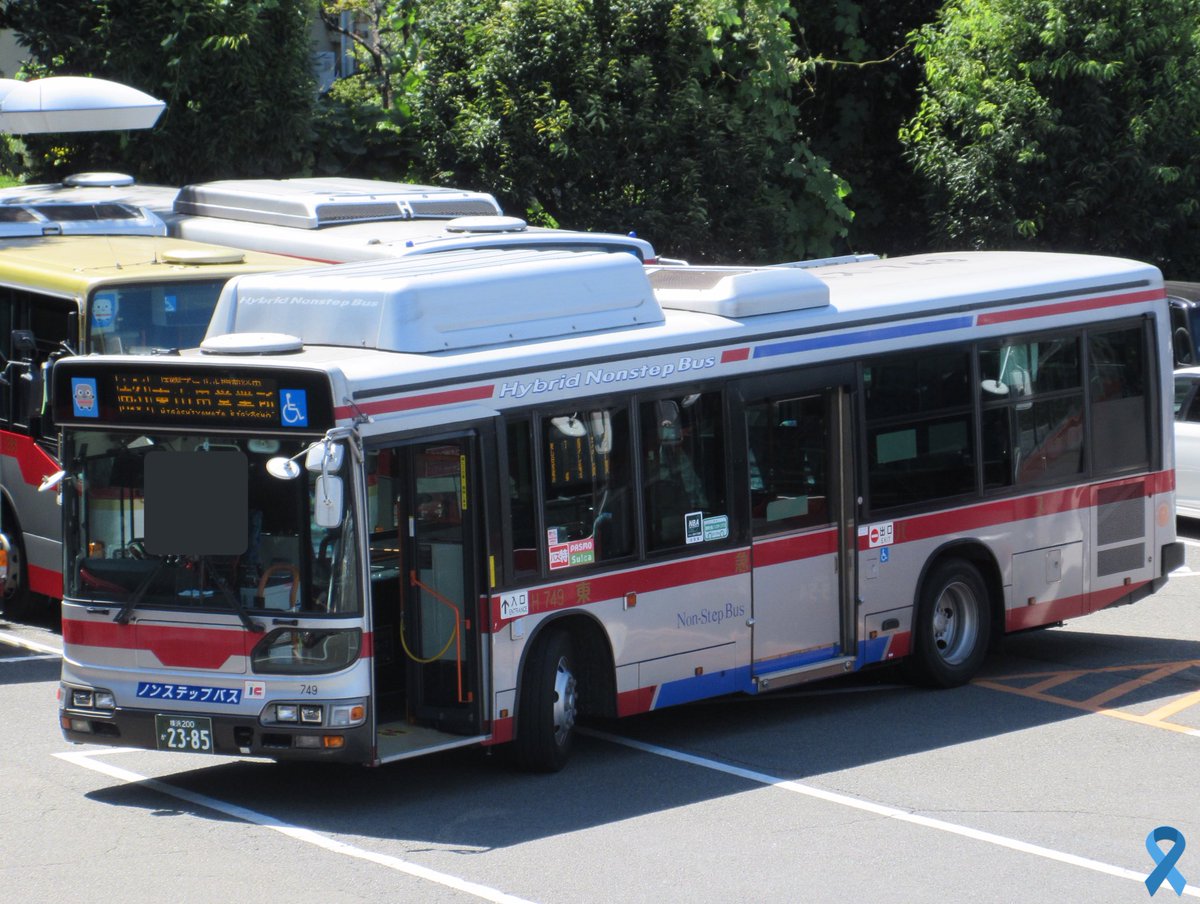 パパス 東急バス ＃東山田営業所 H749 H931 H1987（横浜200か 49-54）