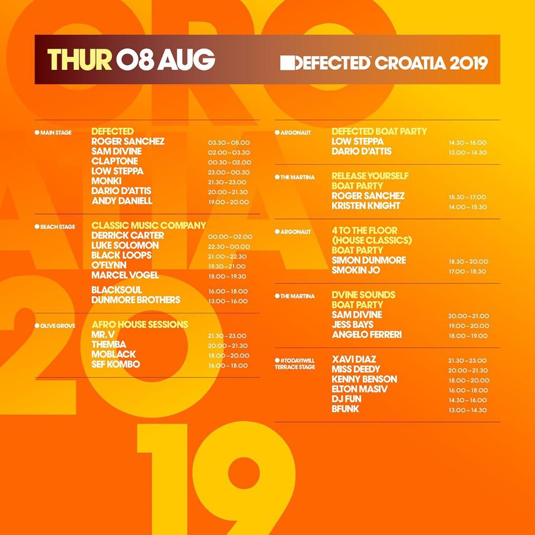 XaviDiazDj's tweet photo. @defectedcroatia crew. I'll be tomorrow at the terrace stage. See you around 😊.
#defectedcroatia2019 #iamdefected #excited #defected #housemusicfamily #househeads #realhousemusic #housemusic #summervibes #beachvibe #feelgoodvibes #todayiwill #dj #djifestyle #croatia https://t.co/vIvKnlKkVV