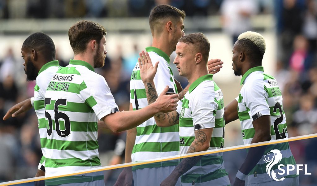 spfl's tweet photo. ⚽️🏆 | Good luck to @CelticFC, who play Romanian side CFR Cluj in the @ChampionsLeague QR3, 1st leg, kick-off 7.00pm.

RT if you’re backing the Hoops! https://t.co/NajHMiskGm