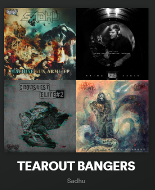 Check out my Tearout Bangers Playlist on <a href="/Spotify/">Spotify</a> 
spoti.fi/2YMHn5a
With Heavy Hitters from @CodePandorum <a href="/Samplifire/">Samplifire</a> @rekoilll <a href="/uburdub/">UBUR</a> @CreationDubstep <a href="/LondonNebel/">London Nebel</a> <a href="/FuntCaseUK/">FuntCase | DPMO</a> <a href="/skism_uk/">SKisM</a> <a href="/TrampaMusic/">Trampa</a> <a href="/p0gman/">P0GMAN</a> <a href="/maraudamusic/">MARAUDA</a> <a href="/INF1N1TEMUSIC/">INF1N1TE</a>, myself and many more!