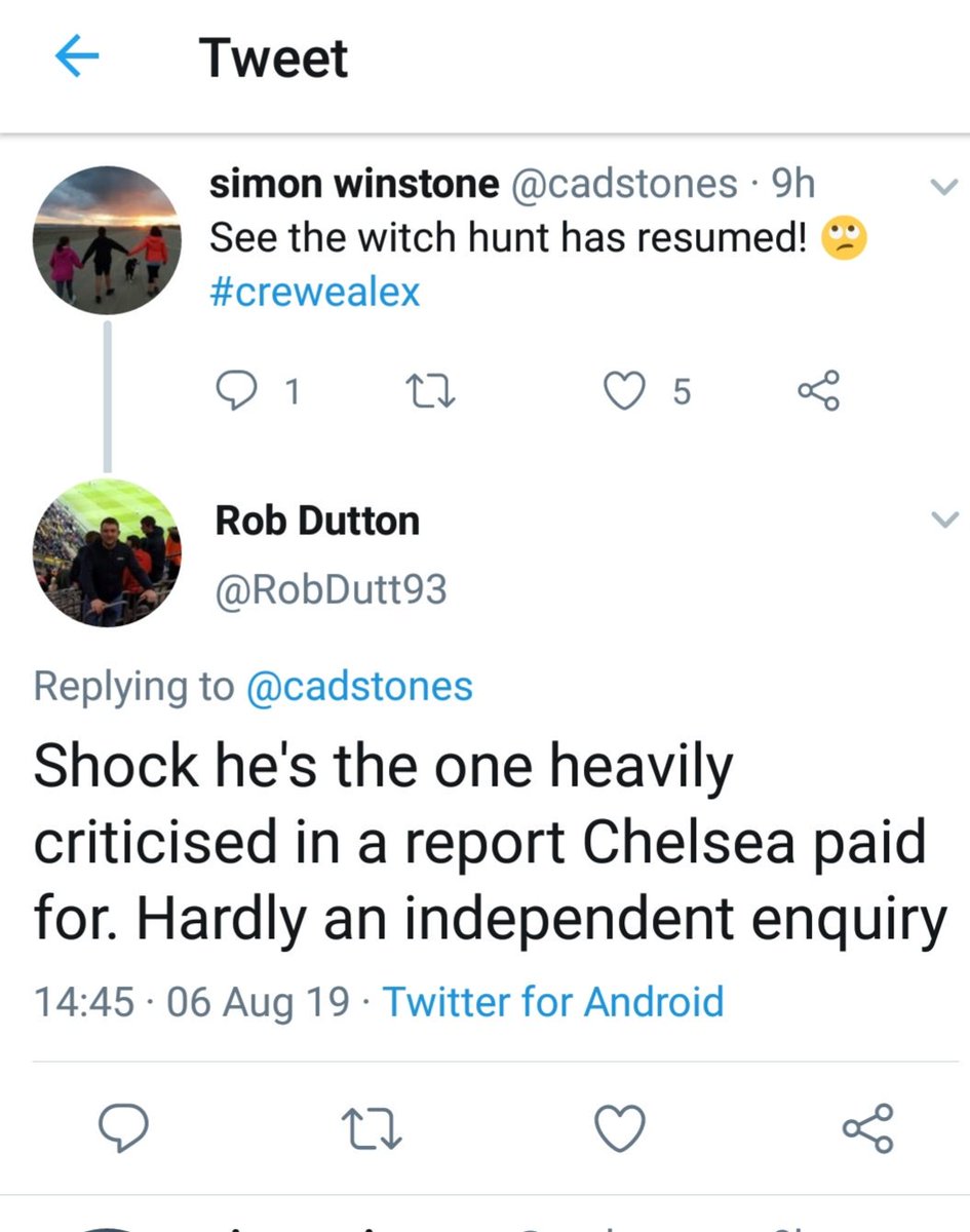 OffsideTrustEA's tweet photo. Really sad to see how some #CreweAlex fans responded to the latest developments on Dario Gradi. Child sexual abuse is more important than tribal loyalty. Please stop attacking journalists like @DTguardian @danroan @DDaviesAJ none of this would have been revealed without them. https://t.co/qORjaCB0q4