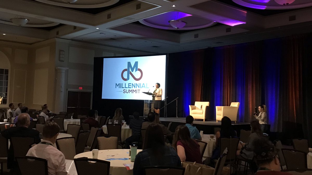 DelaDarlingPod's tweet photo. We’re back for entrepreneurship day @MillSummit! Getting things kicked off with Doneene K. Damon of @RichardsLayton and @choosedelaware answering “Why Delaware?” #MillSummit #entrepreneurshipDE https://t.co/Yu6VkxKUUj