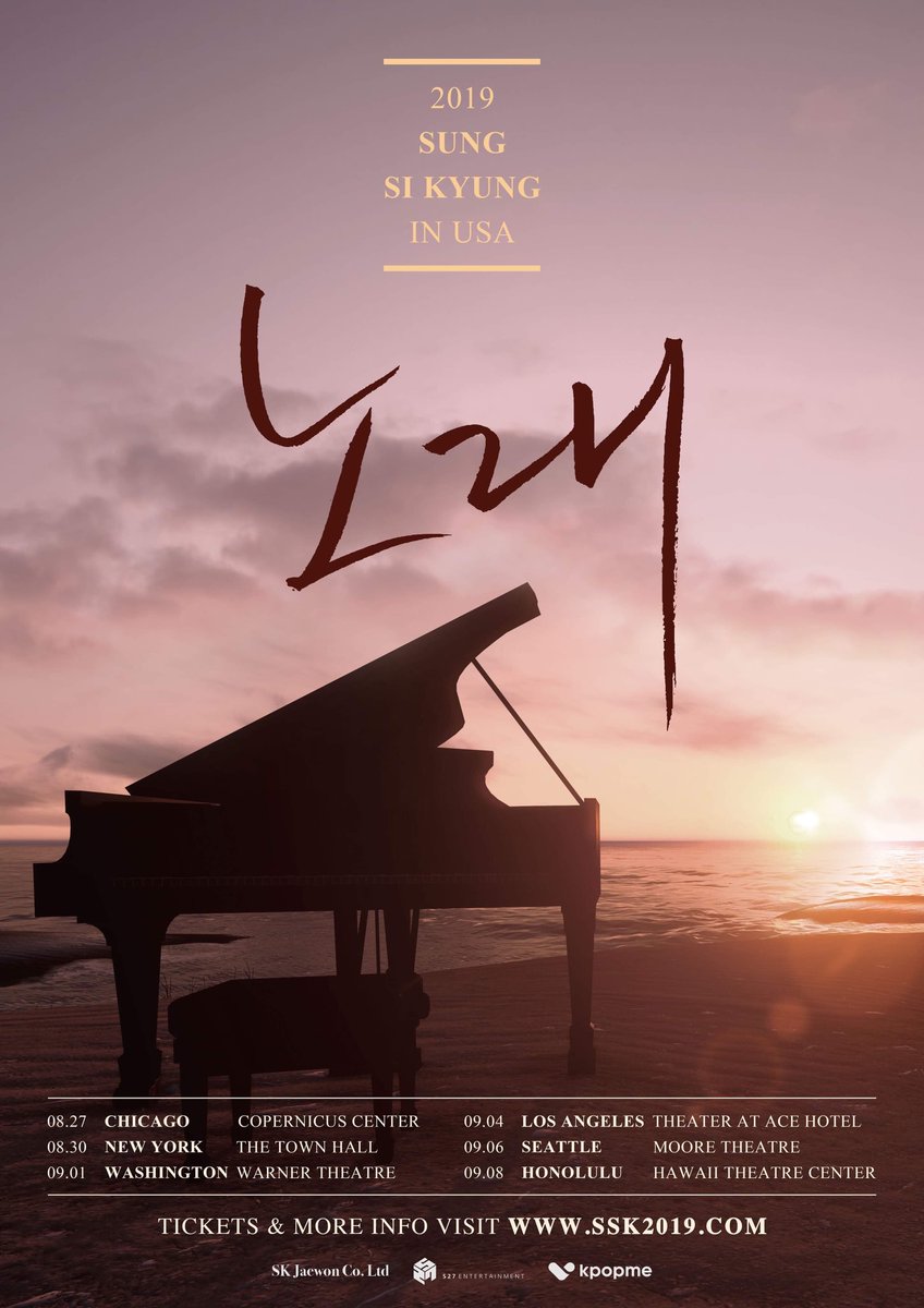 jasminelalalaaa's tweet image. Are you excited for 🎙️2019 SUNG SI KYUNG LIVE IN USA &quot;The song&quot;🎙️⁉️

✏️Save the Dates📅
8/27 #SSKinCHI
8/30 #SSKinNY
9/1 #SSKinDC
9/4 #SSKinLA
9/6 #SSKinSEA
9/8 #SSKinHI

자세한 정보는 @kpopmeent &amp;amp; SSK2019.com 

#SSKinUSA #성시경 #ソンシギョン #노래 #퍼플오션 #KPOPME