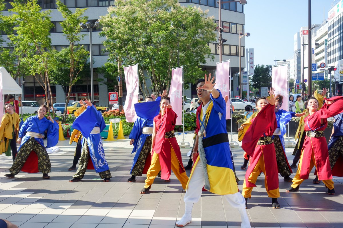 kero_yooon's tweet photo. 昼下がりに、うらじゃ(岡山の祭り)へ!!
暑かったけどなかなか楽しめたっすー

                                咲華
                                shin
@uraja_ao　            うらじゃ連 碧煽
@UTAGE20160915  岡山うらじゃ連宴～UTAGE～

#うらじゃ https://t.co/ztSXfzrvap