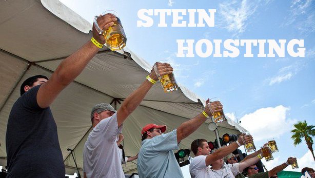 Feel those delts burn! Start training now for the stein hoist, grain toss &amp; other great games when <a href="/OktoberfestTPA/">Oktoberfest Tampa</a> takes over <a href="/Tampasdowntown/">Tampa’s Downtown</a> Oct 11-13! There'll also be brats &amp; #beer, we hear. Sollen wir uns da treffen? Get your tickets: bit.ly/2OFXEJc