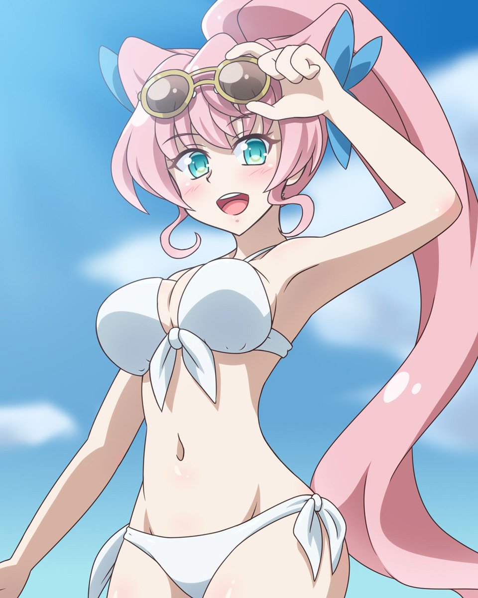 マリア・カデンツァヴナ・イヴ 「夏!空!マリア!
お誕生日&キャラソンリリースおめでとうございます!
#マリア・」|よすずのイラスト