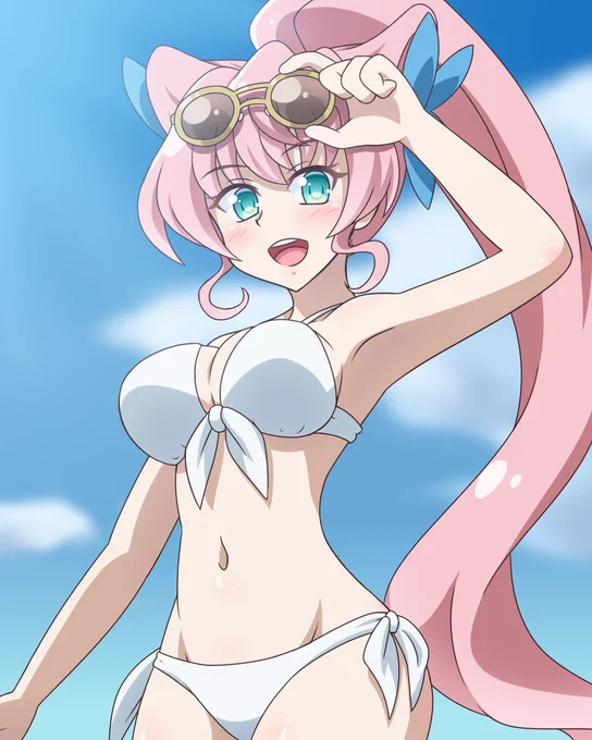 夏!空!マリア!
お誕生日&キャラソンリリースおめでとうございます!
#マリア・カデンツァヴナ・イヴ生誕祭2019 
#シンフォギア生誕祭イラスト 