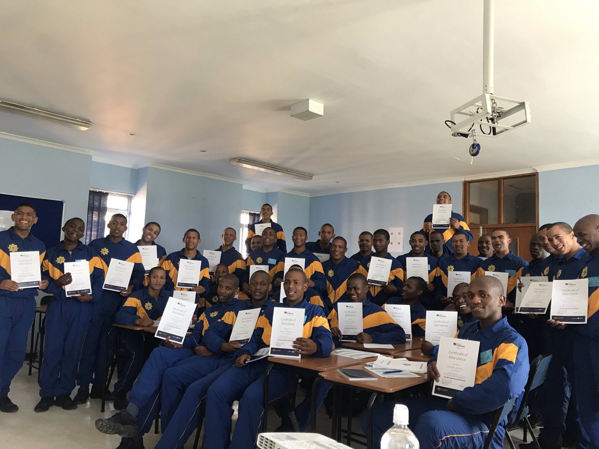 What a great start to the month of August 🙂

16 of our trainers facilitated the Mind My Money financial literacy programme to the ladies and gentlemen of the Phillipi SAPS Academy in the Western Cape this past weekend 🙂