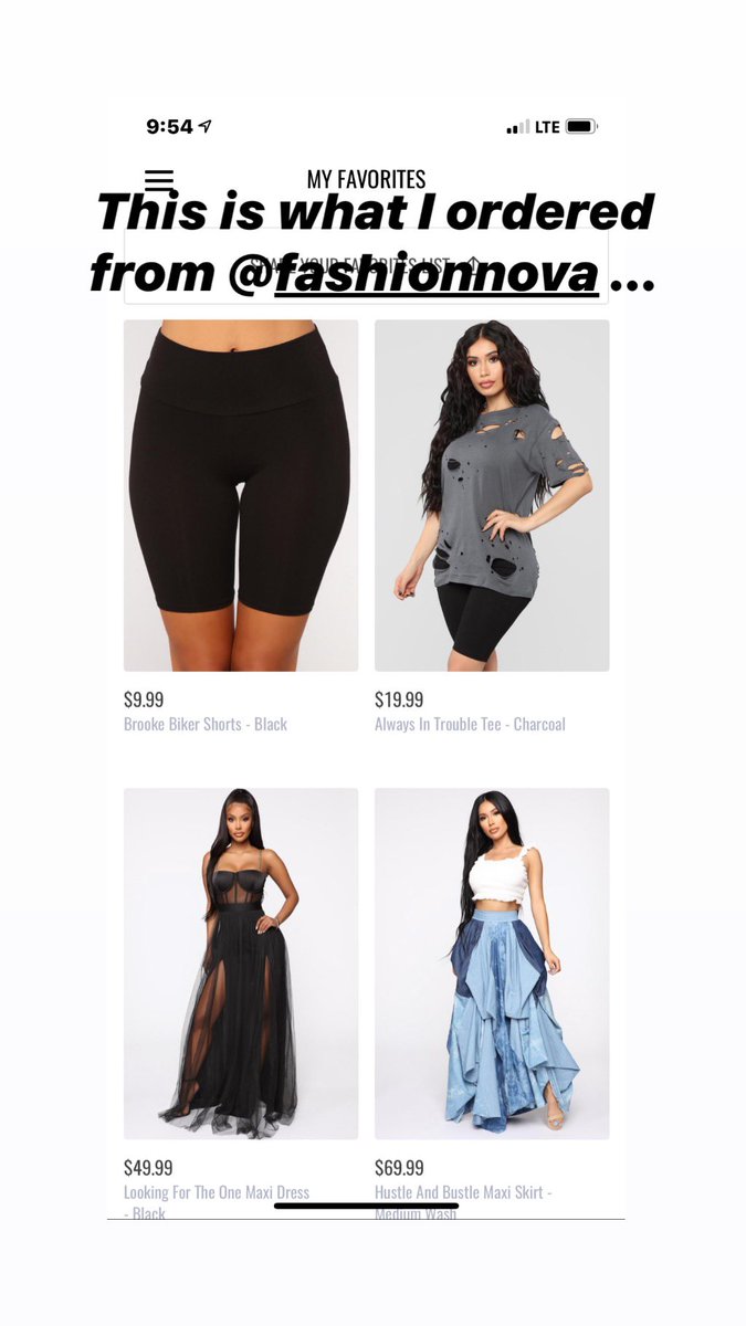 RinnysWorld's tweet photo. This is what I ordered from @FashionNova @FashionNovaHelp https://t.co/oWuAa5x16Z
