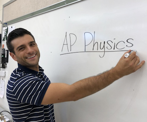 AAPTHQ's tweet photo. PhysTEC's 2019 National Teacher of the Year is Matthew Blackman of Ridge High School in Basking Ridge, New Jersey. Each year, PhysTEC recognizes outstanding high school physics educators who exemplify the value of physics teacher preparation programs. https://t.co/X8lEsUT04k https://t.co/oVKCqRyTTX