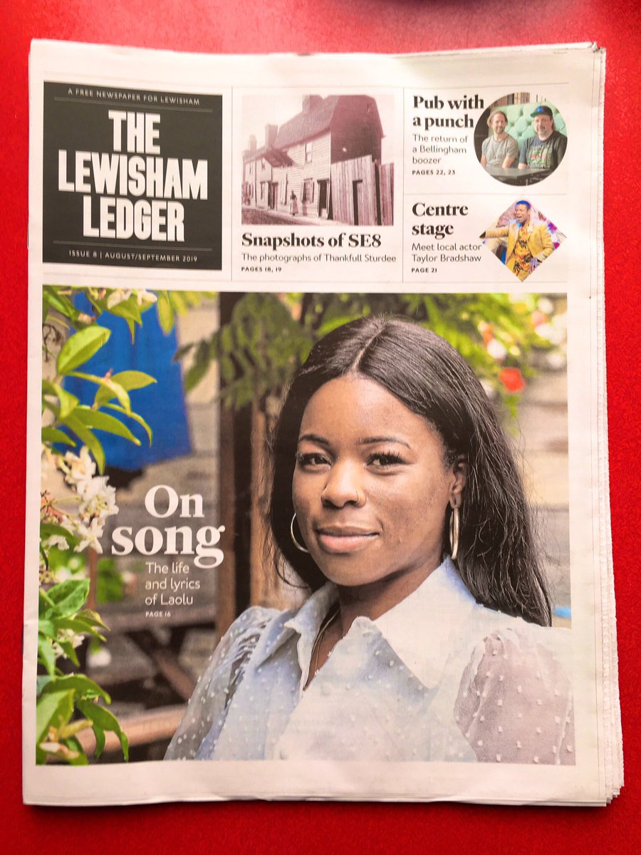 Our new edition is now in stock in Ladywell! Copies are available <a href="/FoxFirkin/">The Fox and Firkin</a> @LarderLadywell Raja Barbers, @heckandsmith <a href="/LadywellTavern/">Ladywell Tavern</a> <a href="/cafe_oscars/">Oscars Café</a> and more. You can also find us <a href="/SunflowerSE4/">TheSunflowerCentre</a> and <a href="/no50friendly/">No50 Friendly Street</a>! #newissue #hotoffthepress