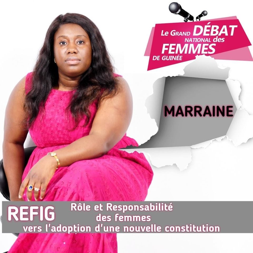 GuineeBuzz's tweet photo. #REFIG🇬🇳Le Réseau des Femmes Intègres de Guinée, Organise le grand débat National des #Femmes de #Guinée et choisisse @domani_dore comme la #MARRAINE.
THÈME: Rôle et responsabilité des femmes vers l'adoption d'une nouvelle #constitution.
Ça se passe en ce moment à l'hôtel #KALOUM https://t.co/iIo12w5V7a