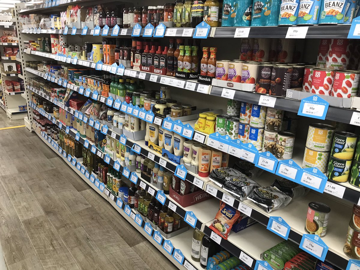 NisaEast's tweet photo. I ‘think’ #CoOp products are quite popular at #BowQuarter!!! 😳#Nisa #WeSayNisa #EastLondon #Bow https://t.co/XcmWF16vEQ