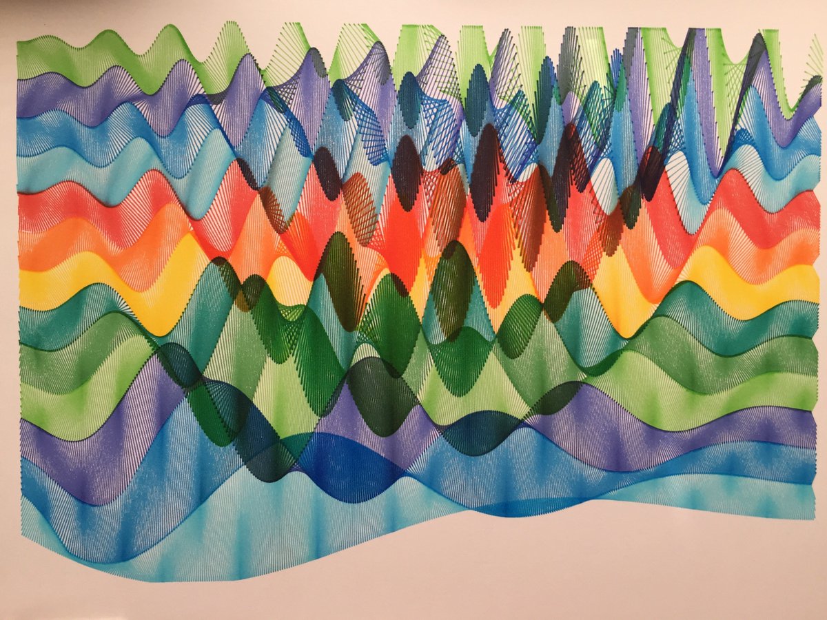srmullen's tweet image. Harmonic Series #axidraw #plottertwitter #webaudioapi #generative
