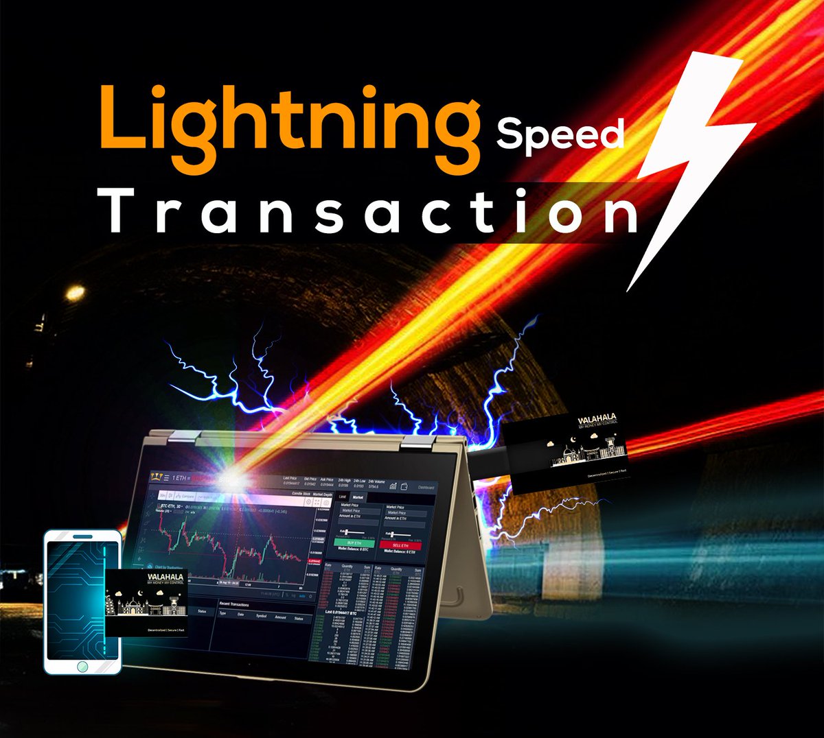 Walahala_Dex's tweet photo. World's Fastest Transaction

Walahala latest technology allows you to achieve lightning fast transactions due to its Plasma core engine and take only few seconds to be confirmed. And all of above "Walahala" do not charge any transaction fee for its coin.

https://t.co/Z34OXTHluI https://t.co/4Yyon77FpD