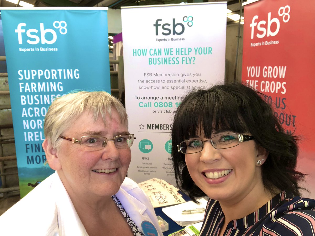 FSBNIRegion's tweet photo. Good to catch up with @barton_uup and @telliott_UUP at #FermanaghShow today - talking all things small business and the ongoing #MOT backlogs #StandingUpForSmallBusiness https://t.co/xKUSvkOjr0