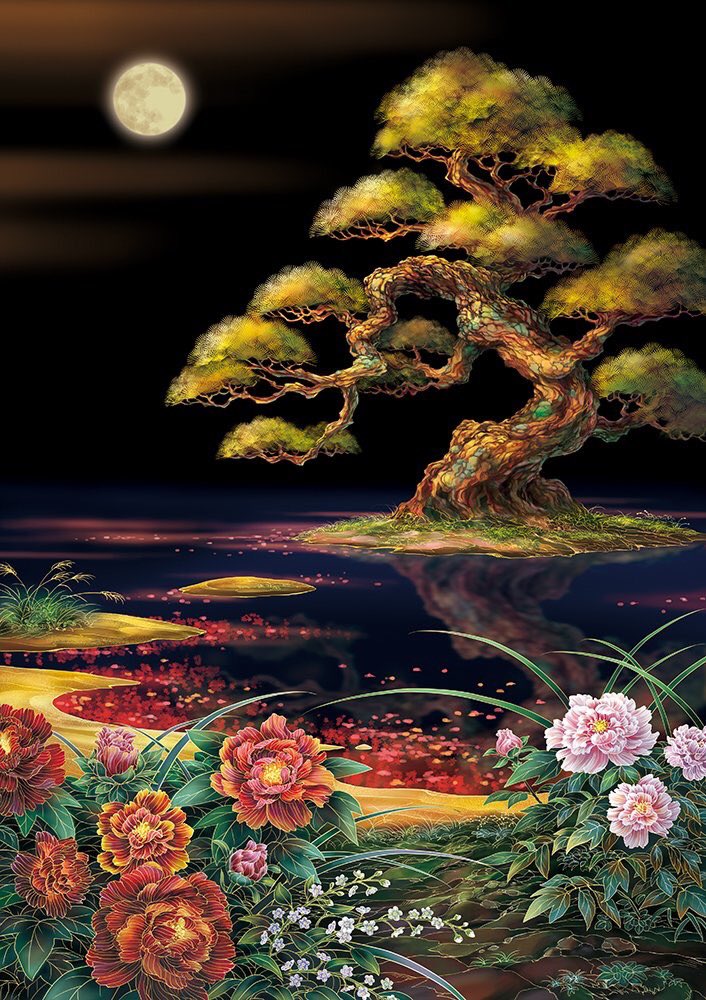 「#花の日 」|岩瀬由布子 4/11〜16 ZEN展銀座のイラスト