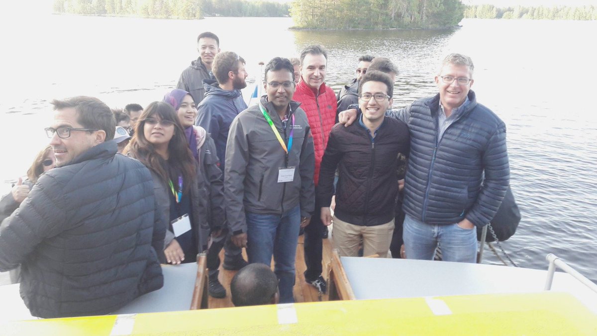 nokiaindustries's tweet image. Our R. Dellinger, @miloomis and N. Vitro attend the #OSAFoundation and @Google Subsea #Optical Fiber Summer School in Finland this week where students explore the expanding and exciting field of subsea optical fiber communications. nokia.ly/2OL9Lop #OSAF #Subsea19