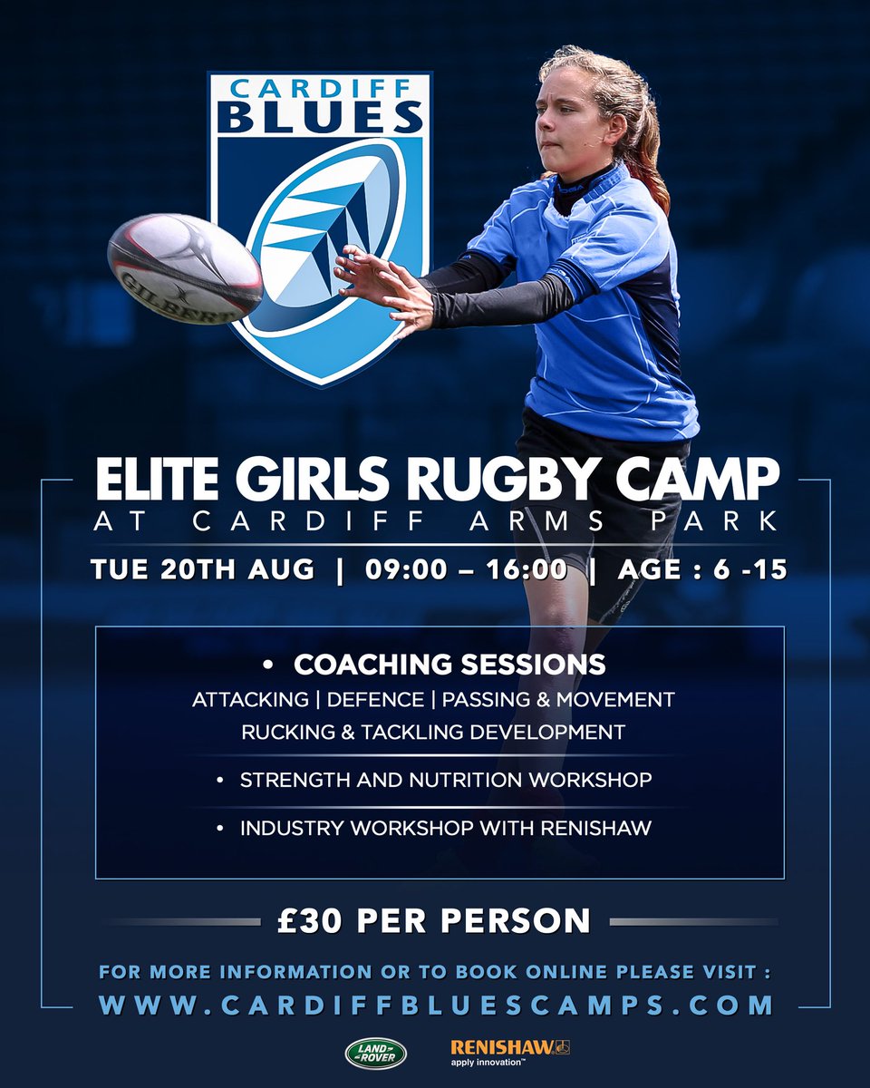 Girls camp! Lets go! Book on now!! <a href="/RugbyCapitals/">Capitals W&G Rugby Hub</a> <a href="/RugbyIslanders/">IslandersGirlsRugby</a> <a href="/RugbyKites/">Red Kites Female Rugby Hub</a> <a href="/RugbyTimbers/">Timbers Female Rugby Hub</a> @RugbyBridgers <a href="/RugbyMariners/">MarinersGirlsRugby</a> <a href="/RugbyMiners/">Rhondda Miners 6-15</a>