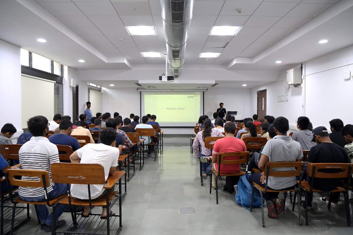 fpiitgn's tweet photo. A Coding session was conducted by the Coding Club of IITGN, which included many activities like quiz session, riddle-solving session, and a few other group activities.
#FoundationProgram2019 #FP2019 #CodingSession https://t.co/rjkDrATbyP