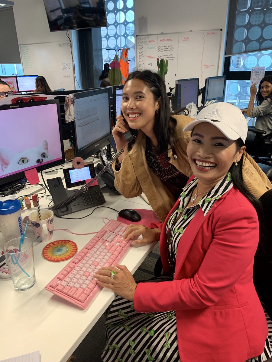 mimsimplythai's tweet image. Joined my sister Ting on her day trip to visit her daughter, Tia at work @MediaComNorth. It was lovely to see everyone having such a good vibe and friendly atmosphere. Thank you for a quick tour! #goodvibe #funworkplace #manchester #mediacom